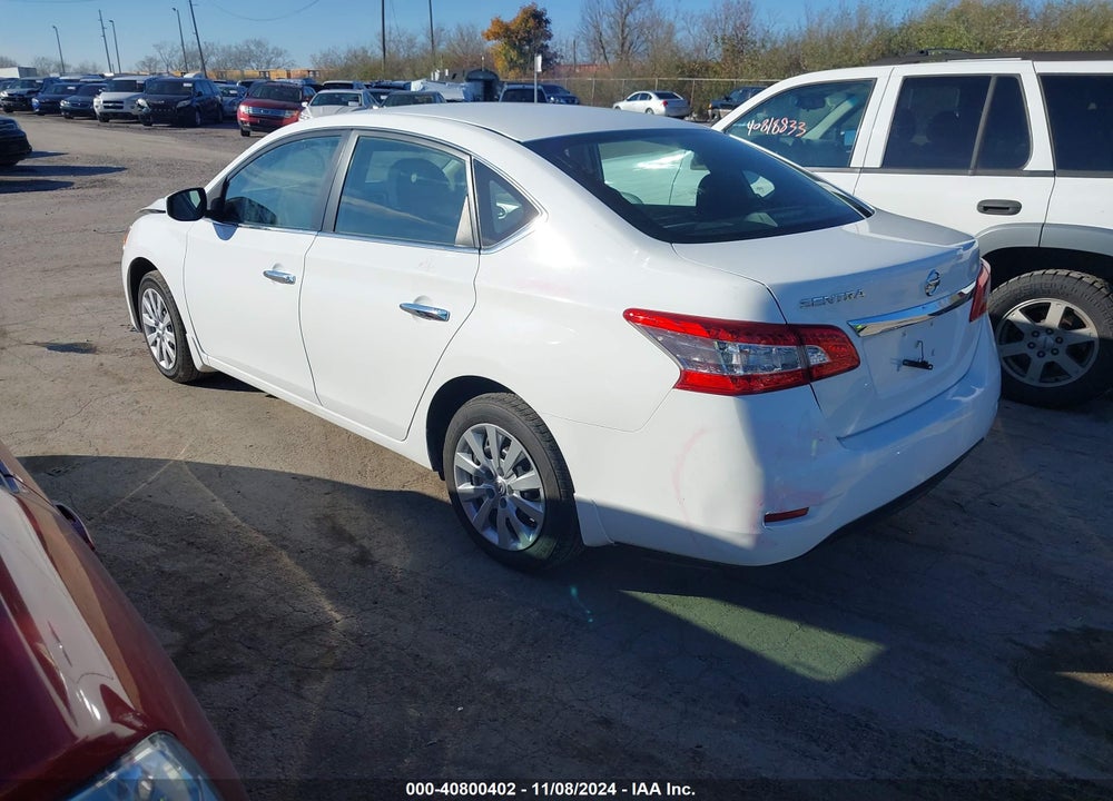 2015 NISSAN SENTRA S VIN: 3N1AB7AP9FY232004