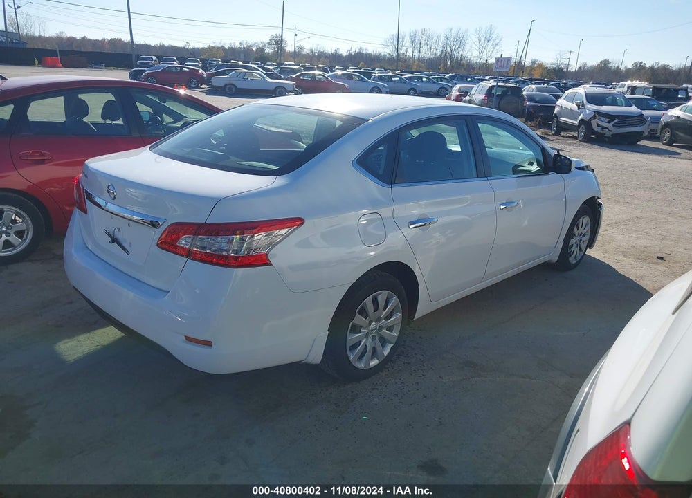 2015 NISSAN SENTRA S VIN: 3N1AB7AP9FY232004