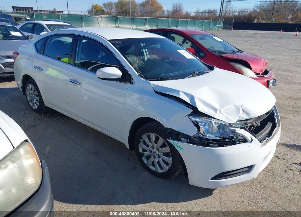 2015 NISSAN SENTRA S VIN: 3N1AB7AP9FY232004