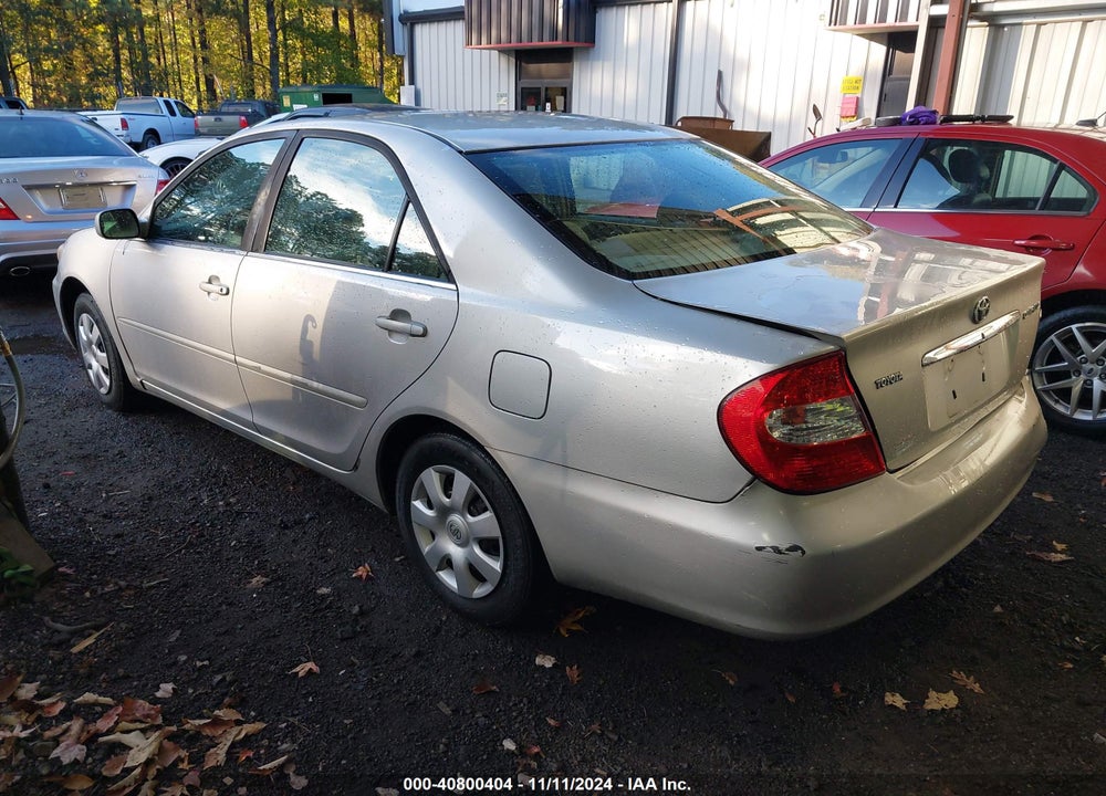 2003 TOYOTA CAMRY LE VIN: 4T1BE30K33U751826