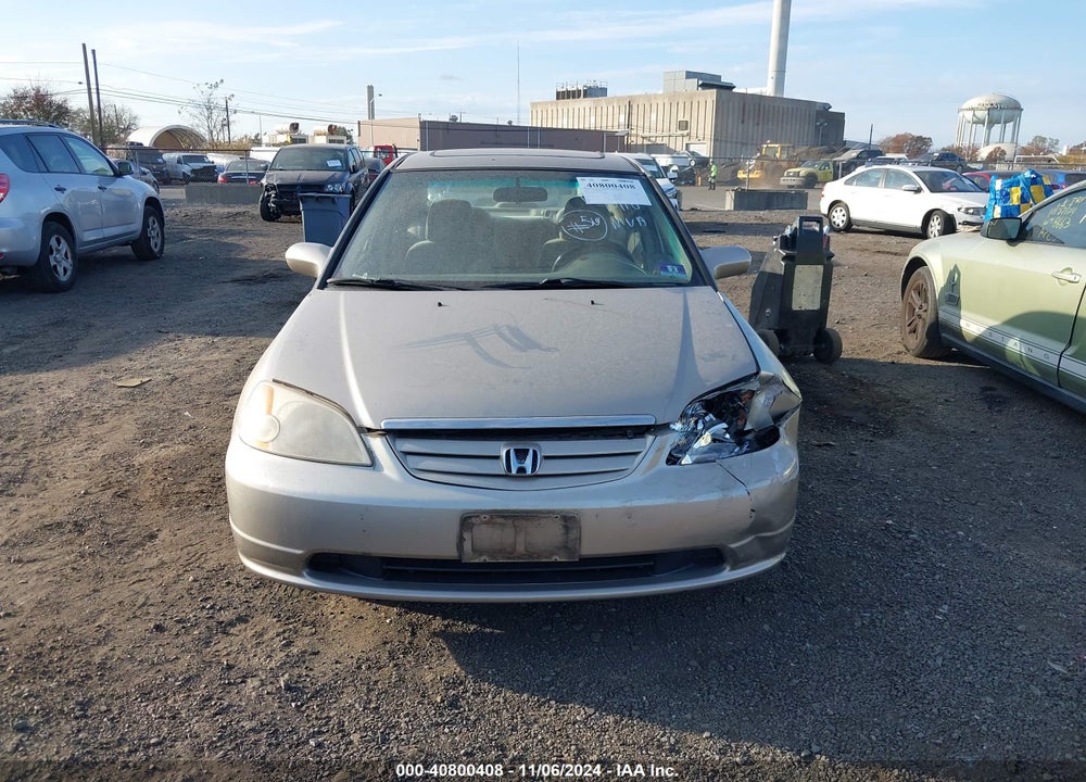 2001 HONDA CIVIC EX VIN: 2HGES26741H519079