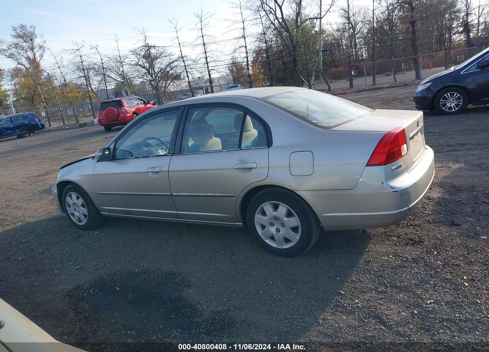 2001 HONDA CIVIC EX VIN: 2HGES26741H519079
