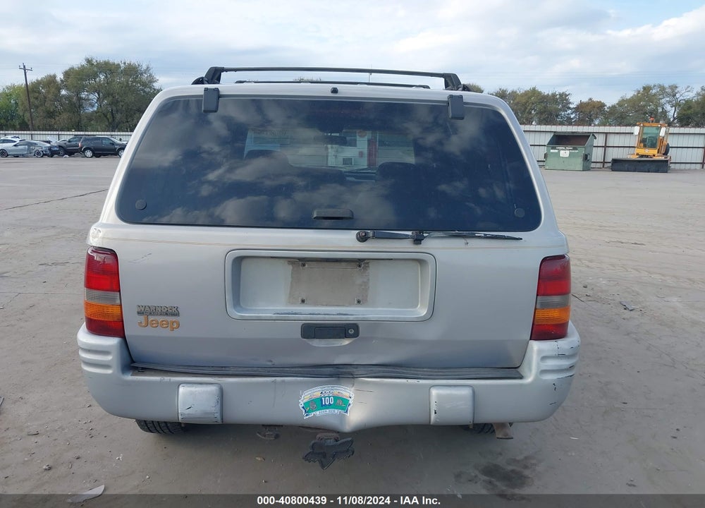 1997 JEEP GRAND CHEROKEE LIMITED VIN: 1J4GZ78S3VC662352