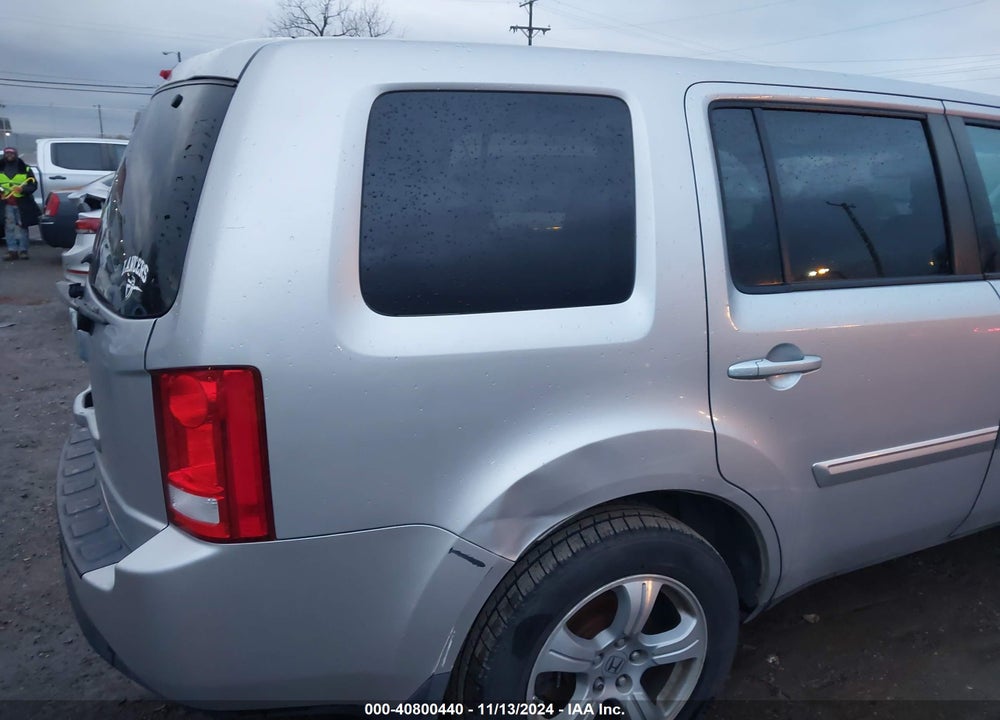 2012 HONDA PILOT EX-L VIN: 5FNYF3H57CB029438