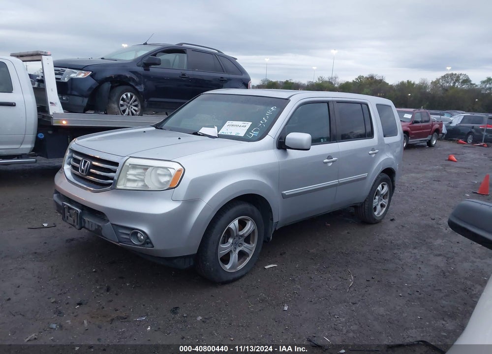 2012 HONDA PILOT EX-L VIN: 5FNYF3H57CB029438