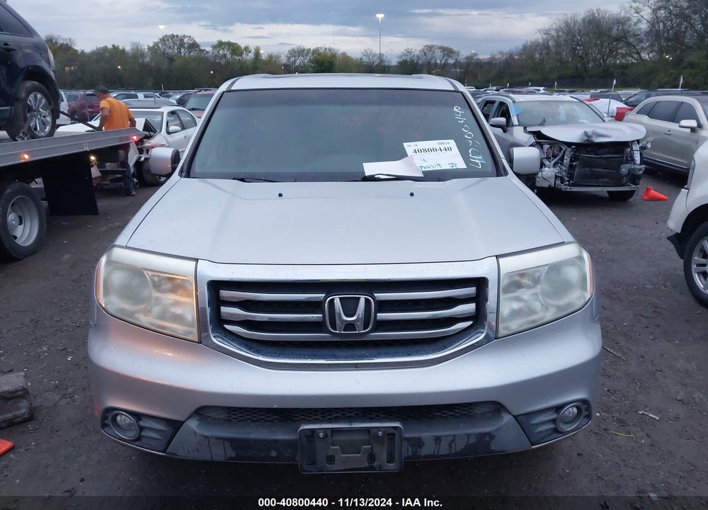 2012 HONDA PILOT EX-L VIN: 5FNYF3H57CB029438
