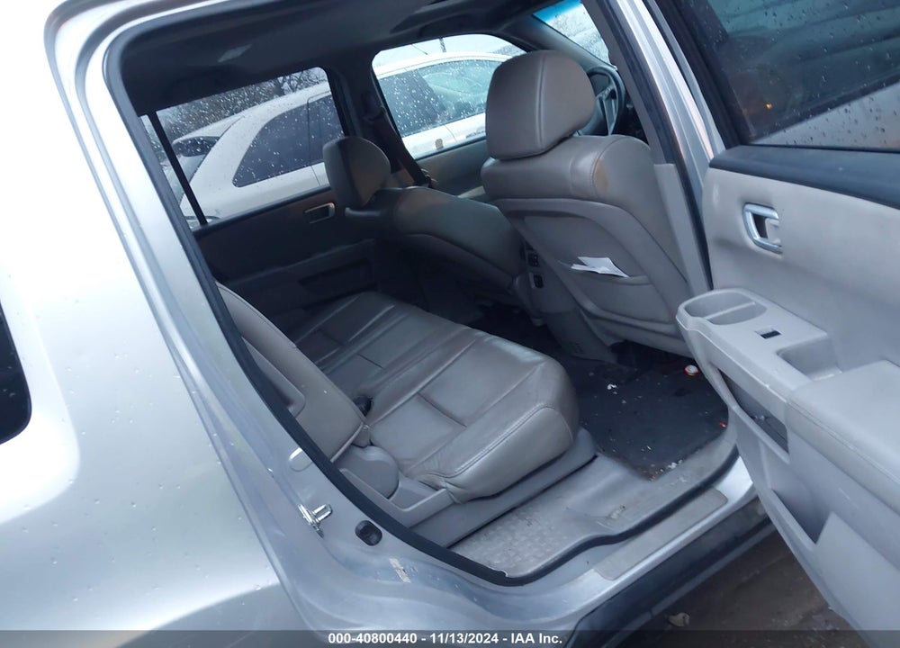 2012 HONDA PILOT EX-L VIN: 5FNYF3H57CB029438