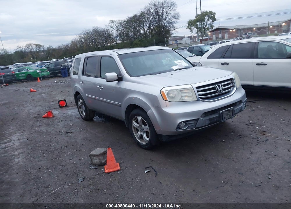 2012 HONDA PILOT EX-L VIN: 5FNYF3H57CB029438