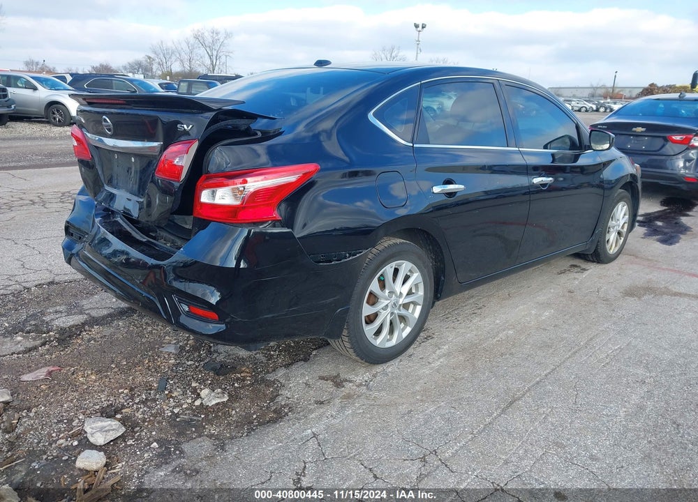 2019 NISSAN SENTRA SV VIN: 3N1AB7AP5KY399437