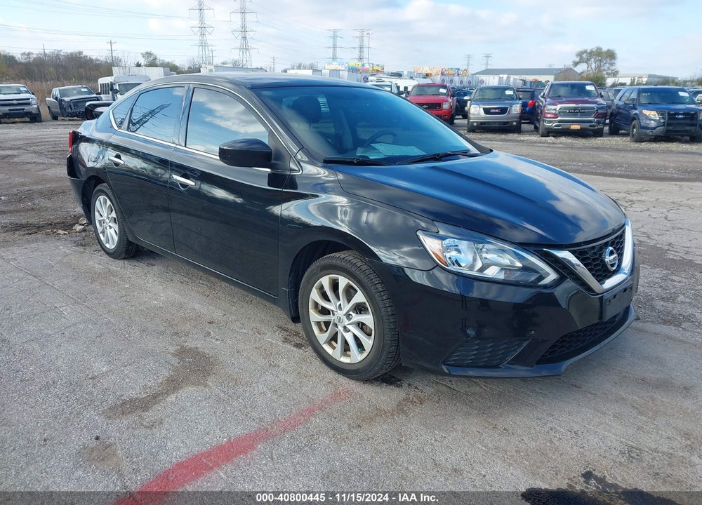 2019 NISSAN SENTRA SV VIN: 3N1AB7AP5KY399437