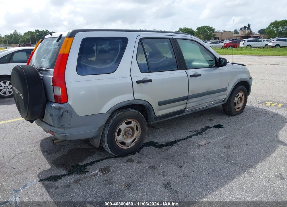 2004 HONDA CR-V LX VIN: SHSRD68484U204163