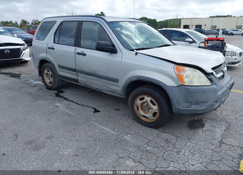 2004 HONDA CR-V LX VIN: SHSRD68484U204163