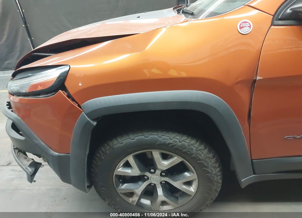 2015 JEEP CHEROKEE TRAILHAWK VIN: 1C4PJMBS3FW779417