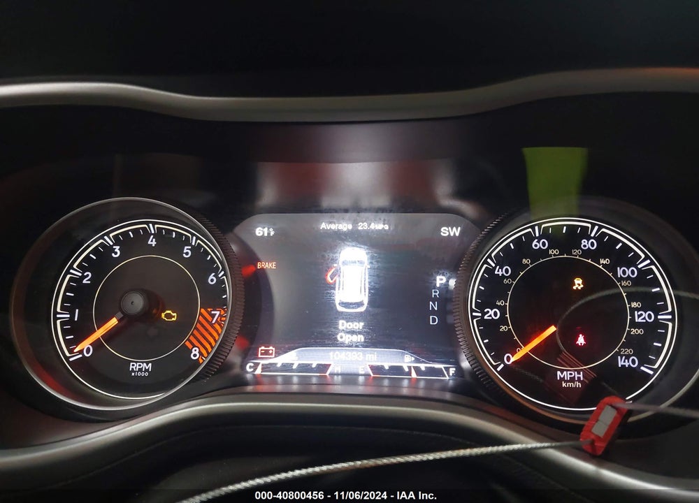2015 JEEP CHEROKEE TRAILHAWK VIN: 1C4PJMBS3FW779417