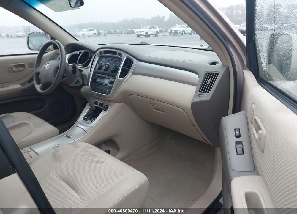 2004 TOYOTA HIGHLANDER VIN: JTEGD21A540077180