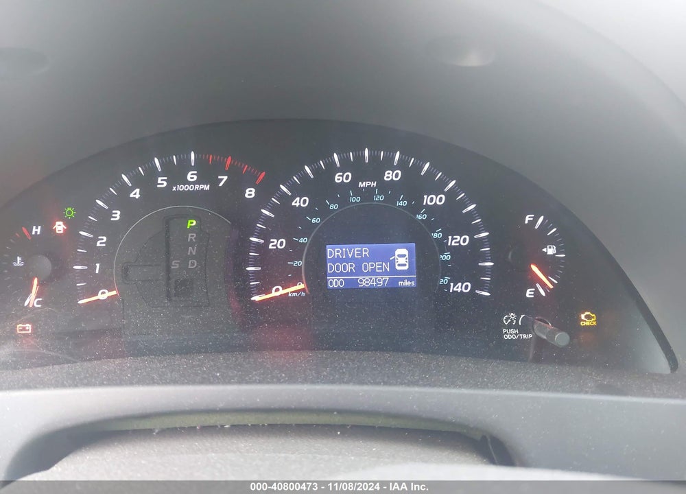2011 TOYOTA CAMRY XLE VIN: 4T1BF3EK5BU756157