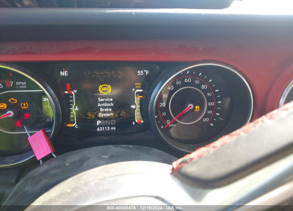 2020 JEEP WRANGLER UNLIMITED VIN: 1C4HJXFG9LW118403