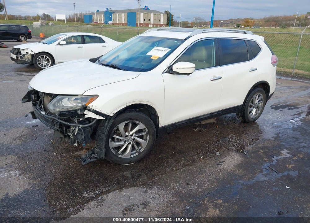 2015 NISSAN ROGUE SL VIN: 5N1AT2MV4FC754745