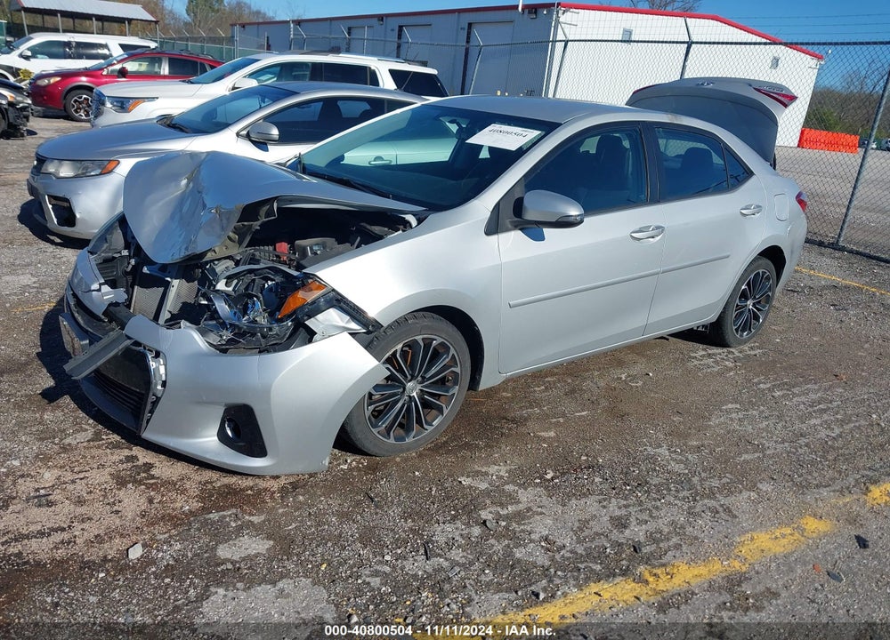 2014 TOYOTA COROLLA S PLUS VIN: 2T1BURHE9EC130860