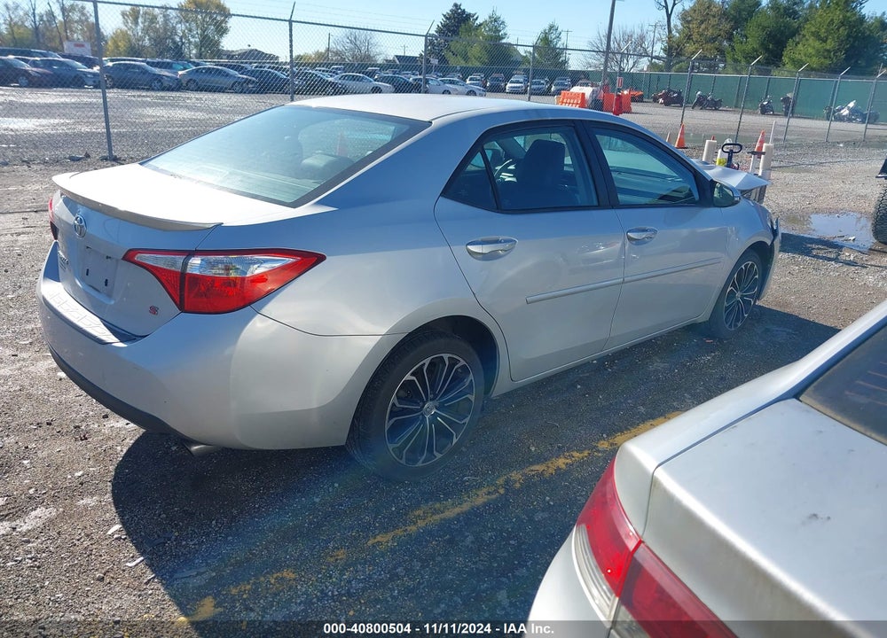 2014 TOYOTA COROLLA S PLUS VIN: 2T1BURHE9EC130860