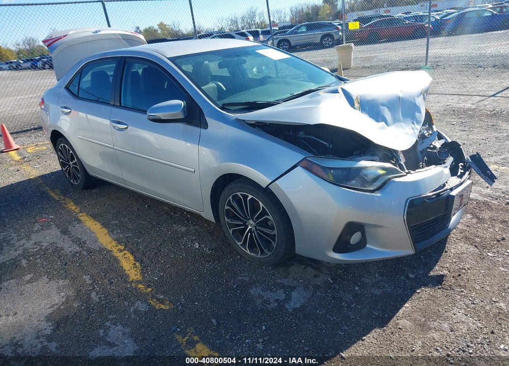 2014 TOYOTA COROLLA S PLUS VIN: 2T1BURHE9EC130860