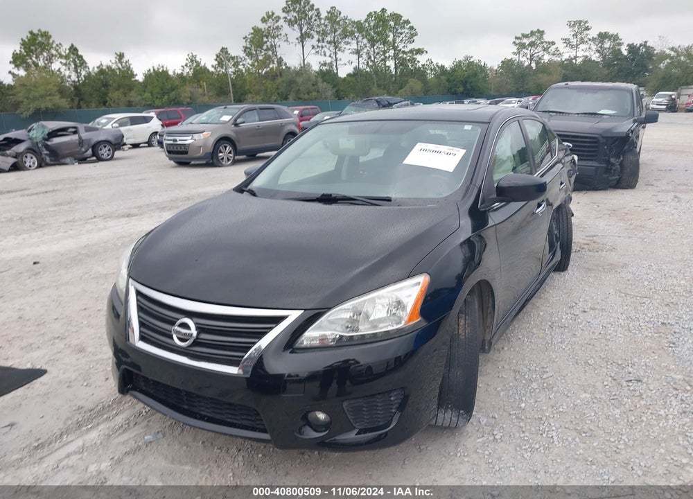 2013 NISSAN SENTRA SR VIN: 3N1AB7APXDL750245