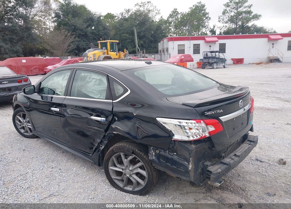 2013 NISSAN SENTRA SR VIN: 3N1AB7APXDL750245
