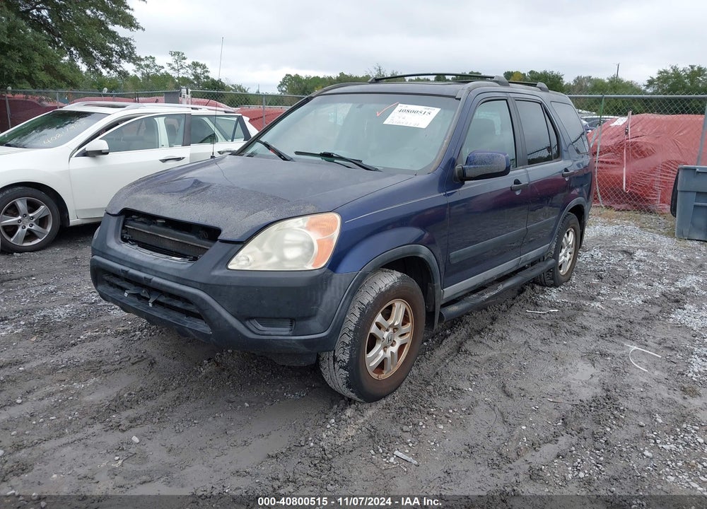2004 HONDA CR-V EX VIN: SHSRD78854U220507