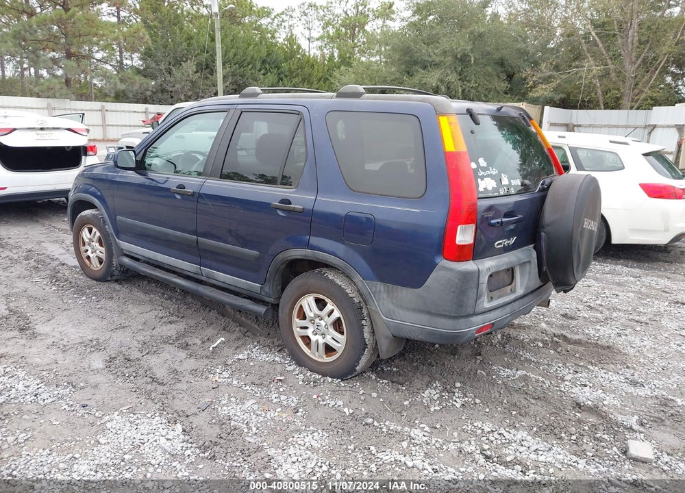 2004 HONDA CR-V EX VIN: SHSRD78854U220507