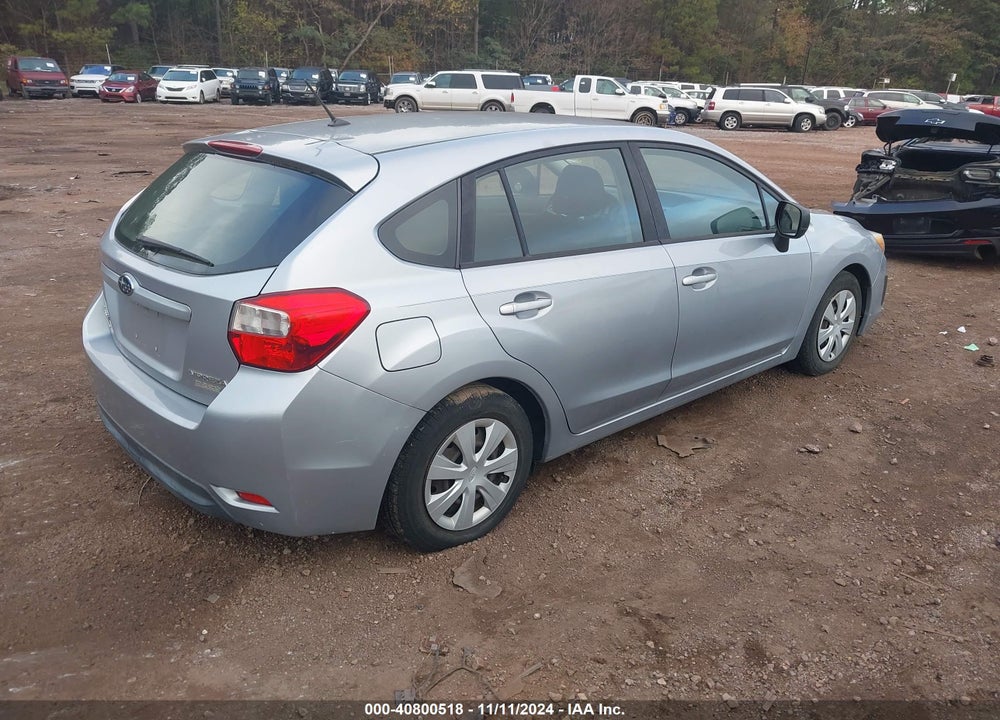 2014 SUBARU IMPREZA 2.0I VIN: JF1GPAA68E8245162