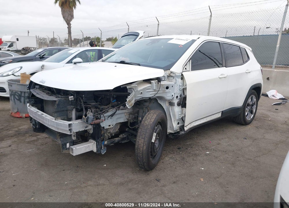 2021 JEEP COMPASS LIMITED FWD VIN: 3C4NJCCB1MT573533