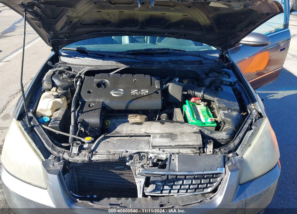 2005 NISSAN ALTIMA 2.5 S VIN: 1N4AL11D55C386350