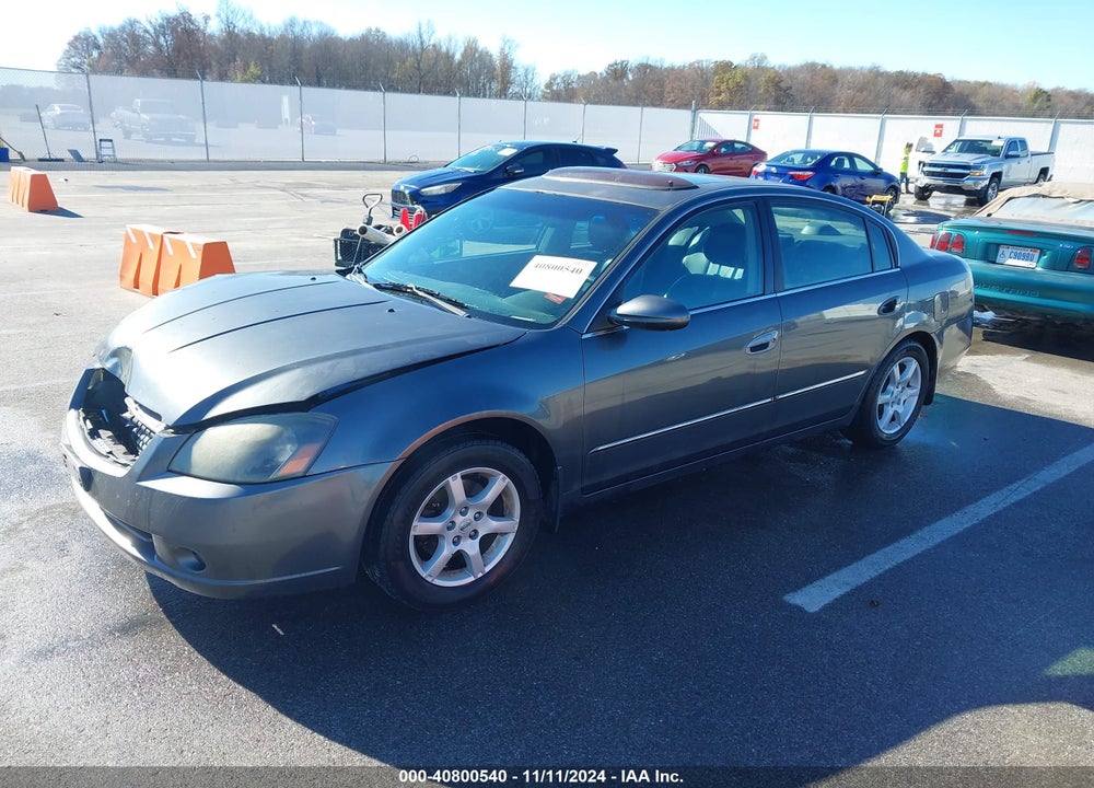 2005 NISSAN ALTIMA 2.5 S VIN: 1N4AL11D55C386350