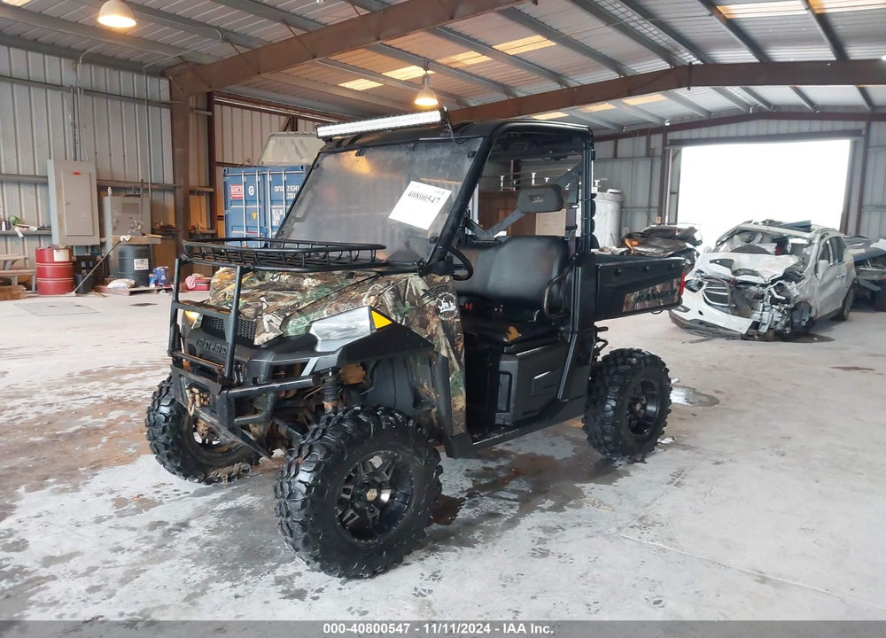 2015 POLARIS RANGER XP 900 VIN: 4XARTA874FB946239
