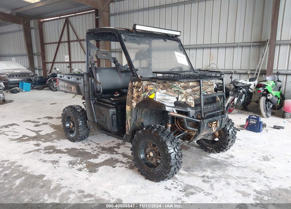2015 POLARIS RANGER XP 900 VIN: 4XARTA874FB946239