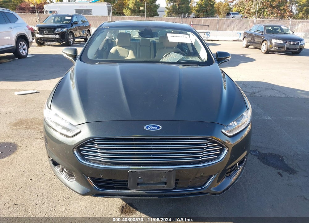2015 FORD FUSION ENERGI TITANIUM VIN: 3FA6P0SU4FR253648