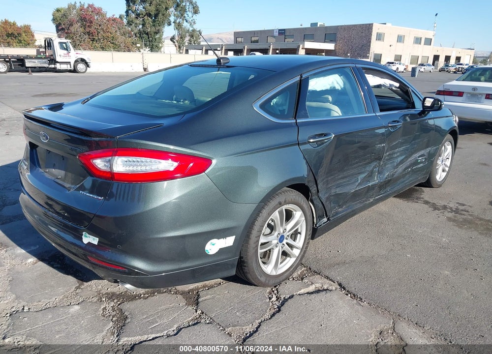 2015 FORD FUSION ENERGI TITANIUM VIN: 3FA6P0SU4FR253648