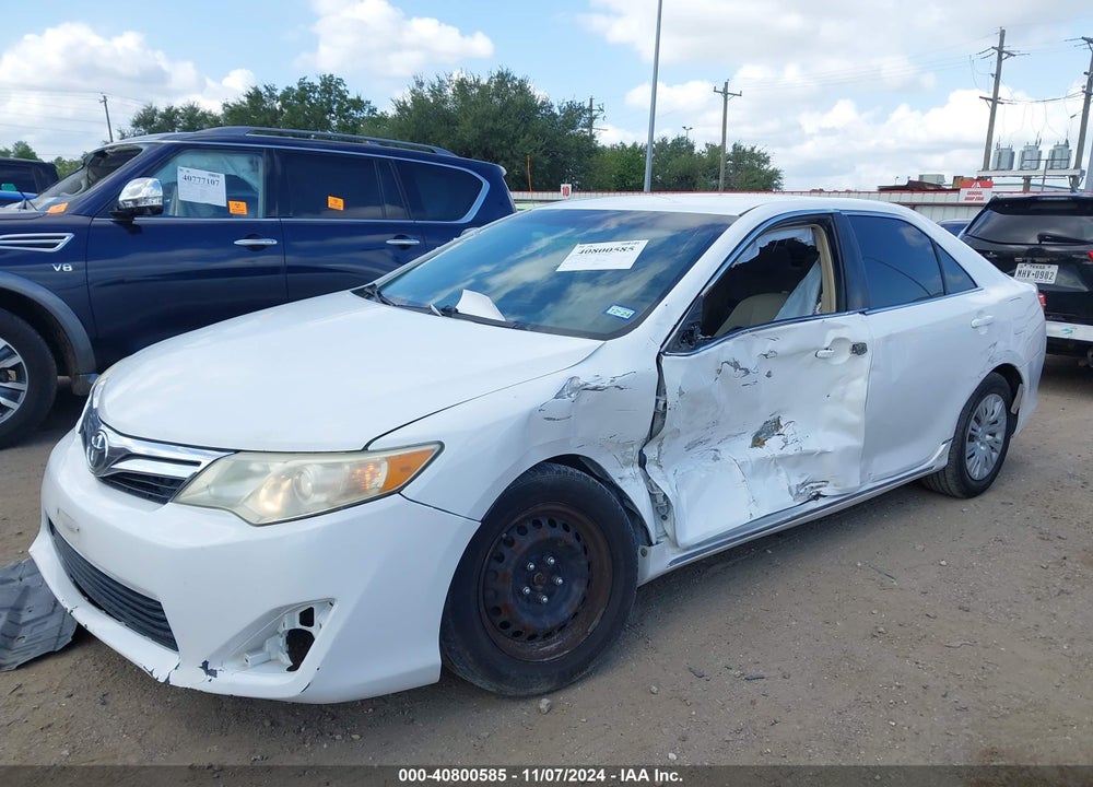 2012 TOYOTA CAMRY LE VIN: 4T1BF1FK6CU558837
