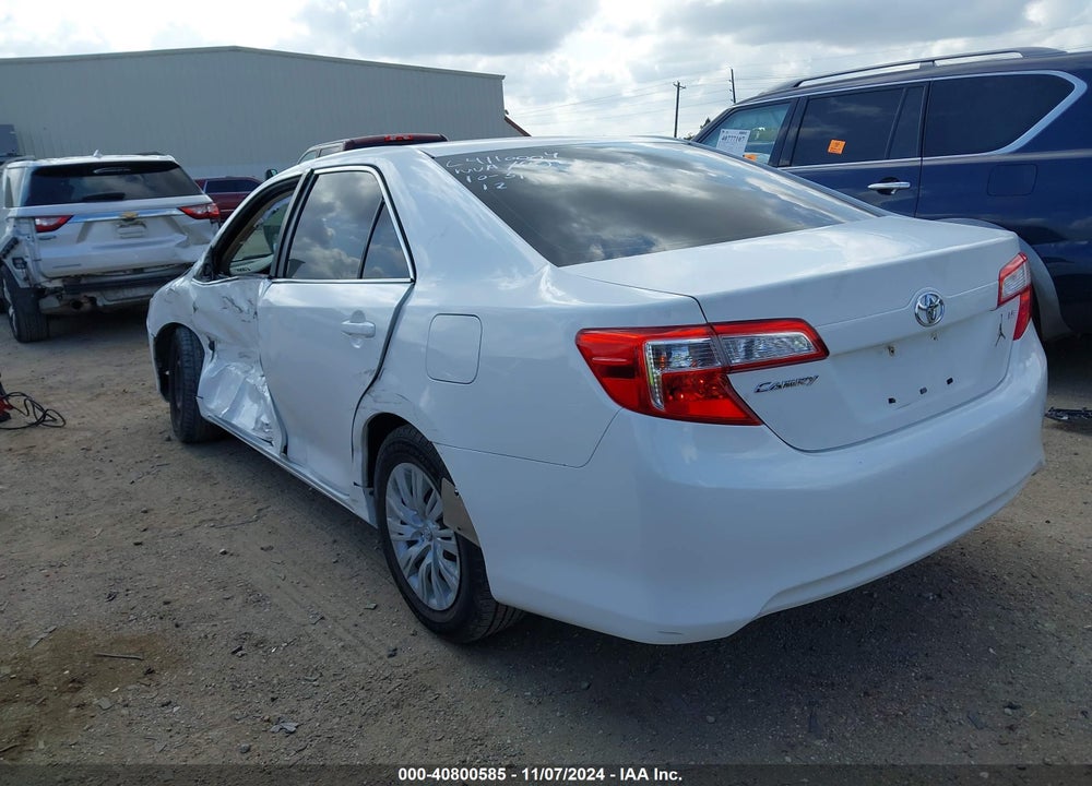 2012 TOYOTA CAMRY LE VIN: 4T1BF1FK6CU558837