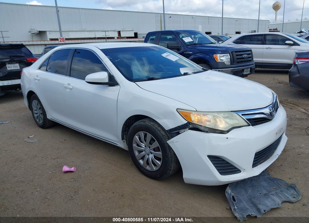 2012 TOYOTA CAMRY LE VIN: 4T1BF1FK6CU558837