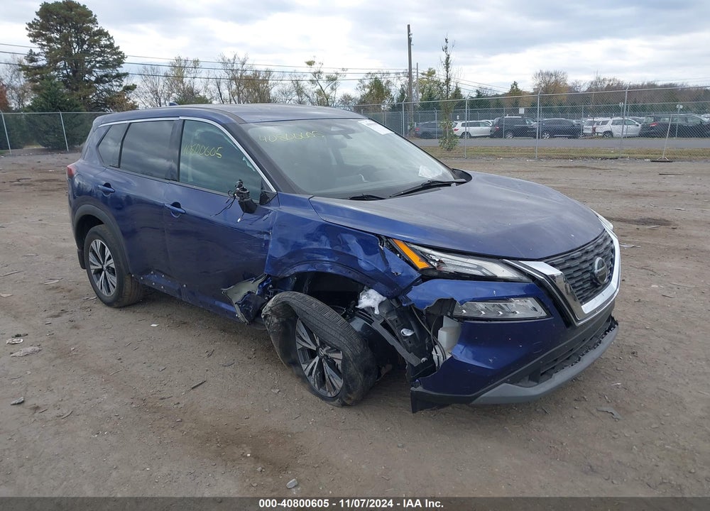 2021 NISSAN ROGUE SV FWD VIN: 5N1AT3BAXMC806107
