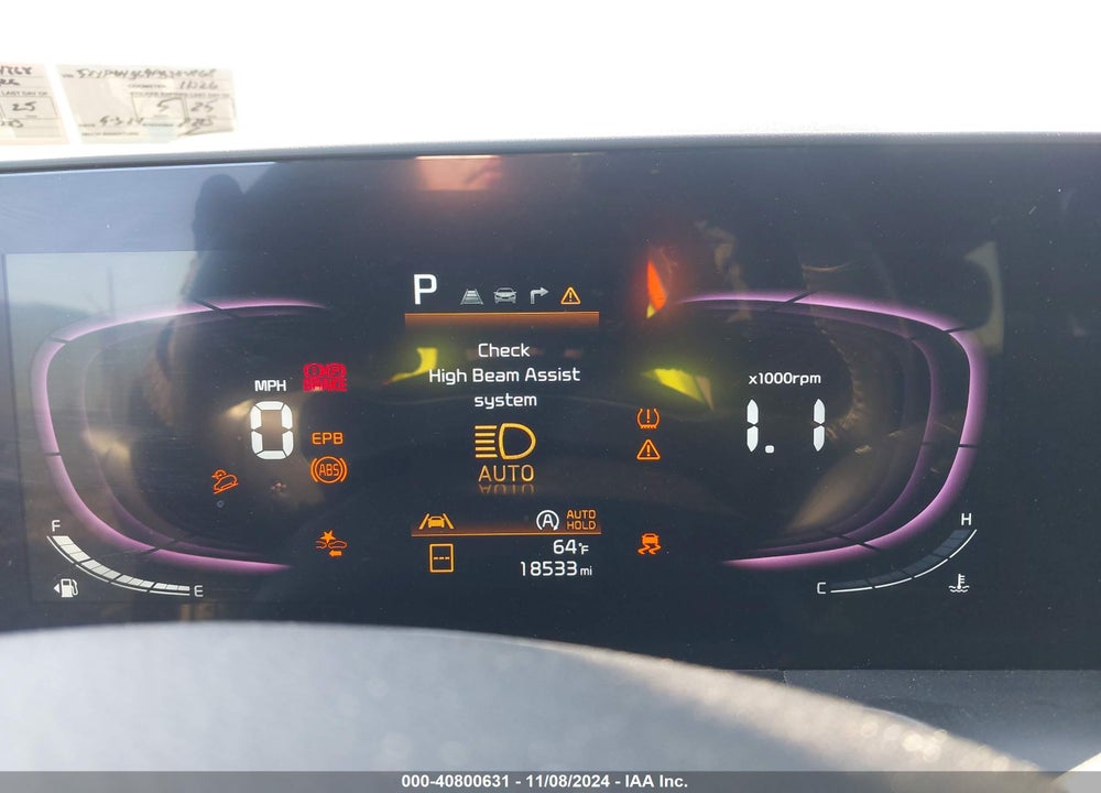 2023 KIA TELLURIDE S VIN: 5XYP64GC9PG384868