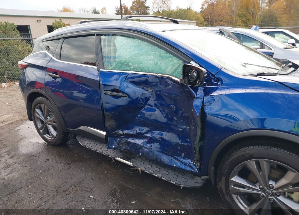 2022 NISSAN MURANO PLATINUM INTELLIGENT AWD VIN: 5N1AZ2DSXNC112498