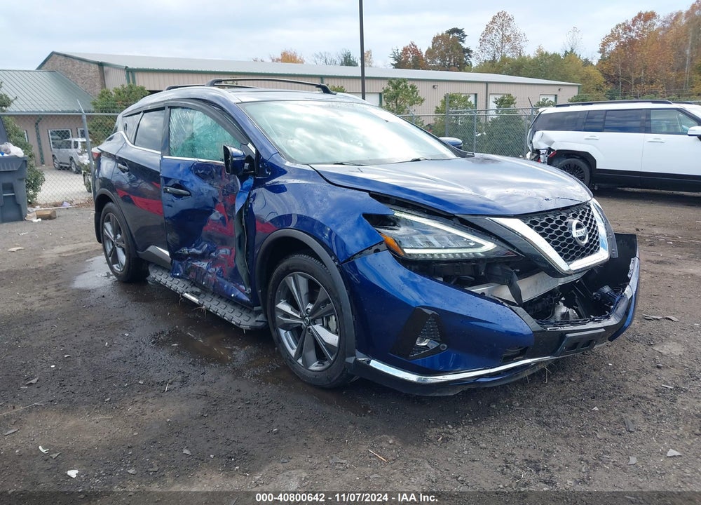 2022 NISSAN MURANO PLATINUM INTELLIGENT AWD VIN: 5N1AZ2DSXNC112498