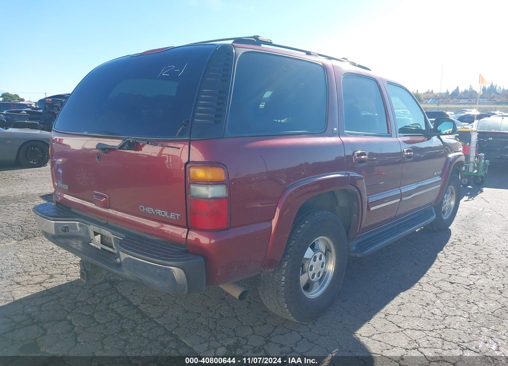 2003 CHEVROLET TAHOE LT VIN: 1GNEK13Z73J180809