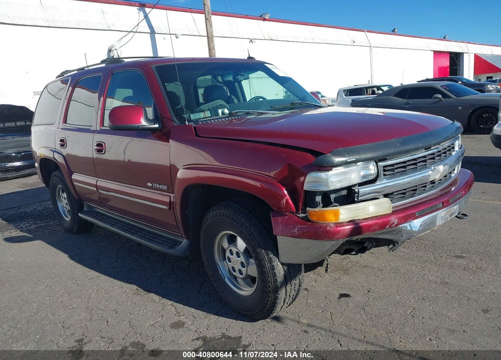 2003 CHEVROLET TAHOE LT VIN: 1GNEK13Z73J180809