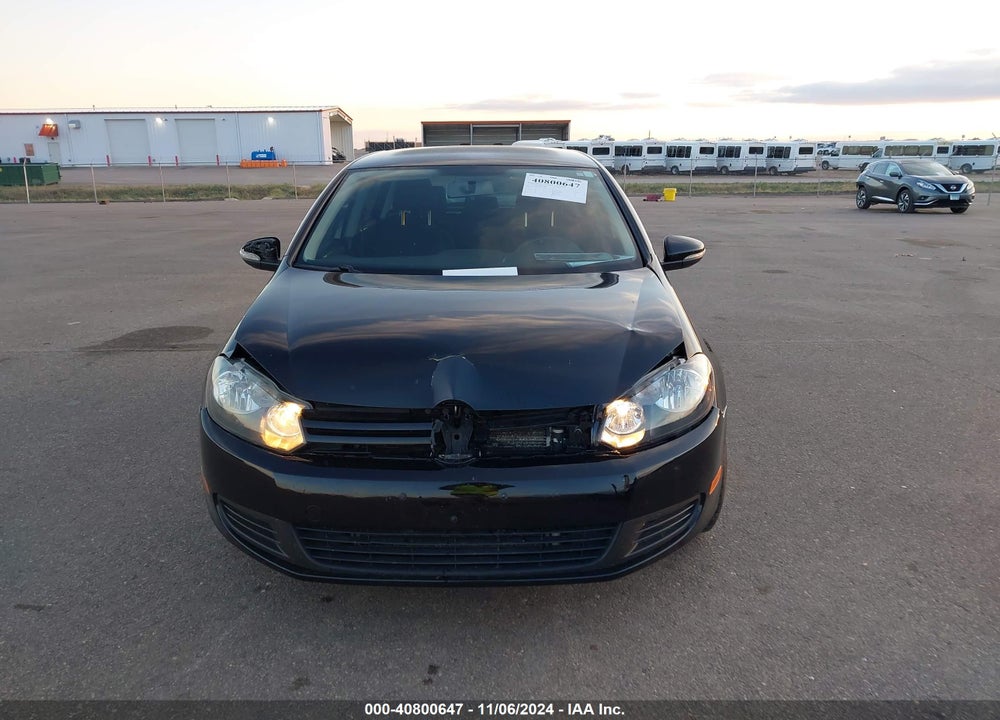 2013 VOLKSWAGEN GOLF 2.5L 4-DOOR VIN: WVWDB7AJ5DW117555
