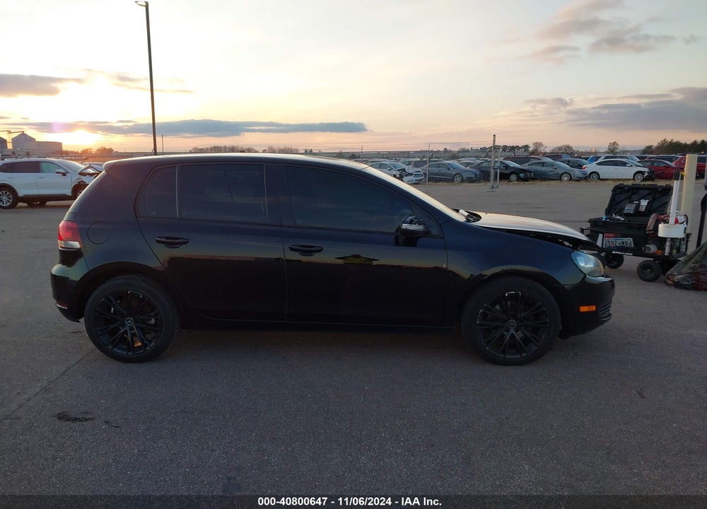 2013 VOLKSWAGEN GOLF 2.5L 4-DOOR VIN: WVWDB7AJ5DW117555