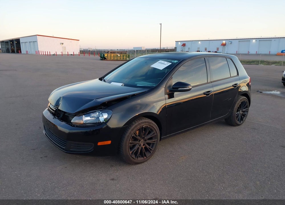 2013 VOLKSWAGEN GOLF 2.5L 4-DOOR VIN: WVWDB7AJ5DW117555