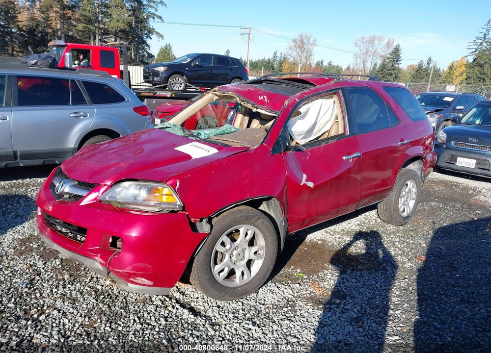 2005 ACURA MDX VIN: 2HNYD18875H549411